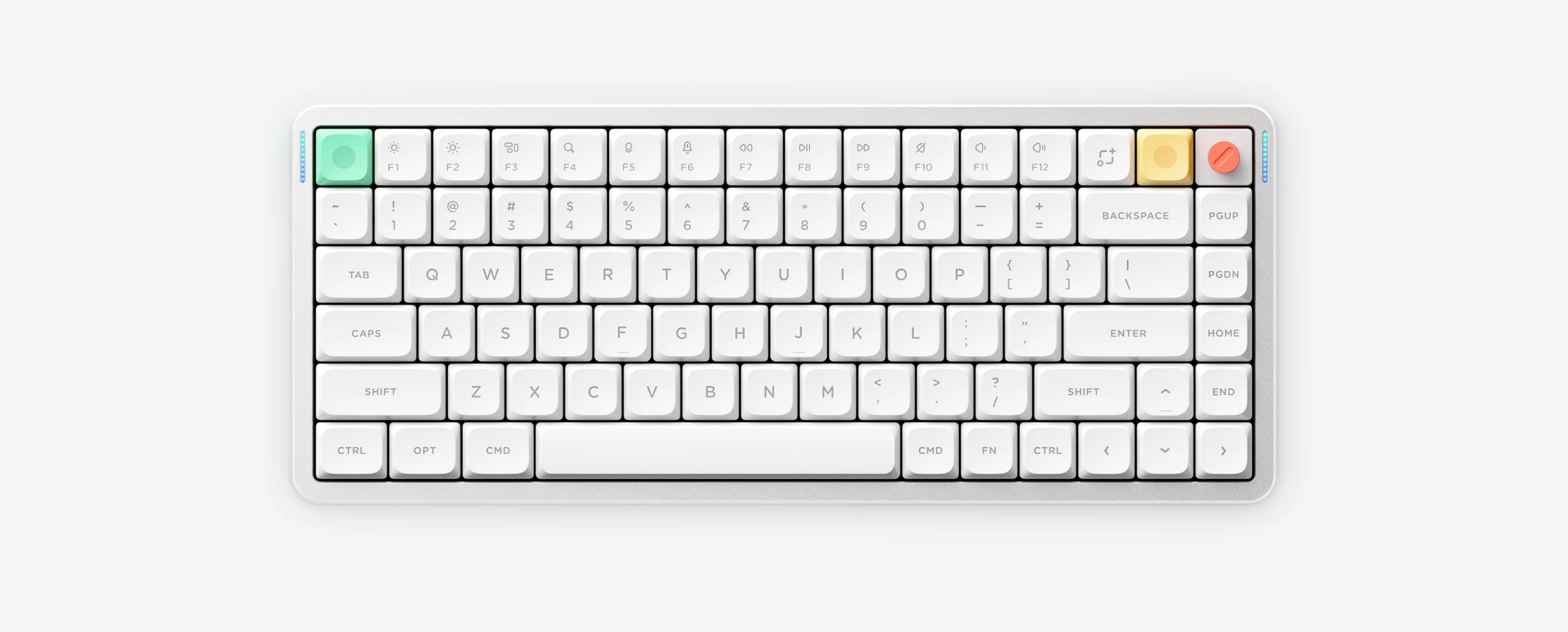 Nuphy Air75 V3 Bílá (ISO-CZ)